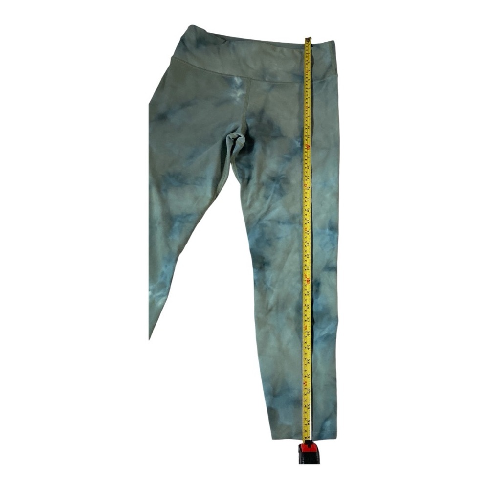 JoyLab Leggings Womens Medium Seafoam Green Tie Dye Stretch Pull On Yoga Gym - Picture 5 of 7